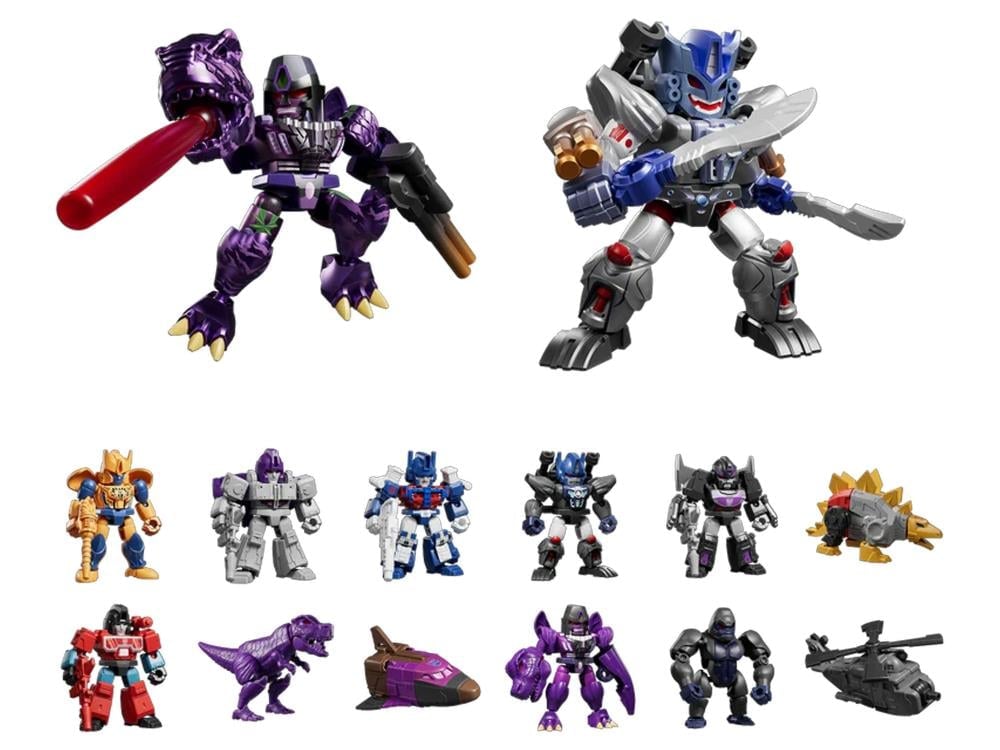 Transformers Defender Version Vol. 6 Brutal Fang Box of 12 Random Model Kits Gallery Image 19