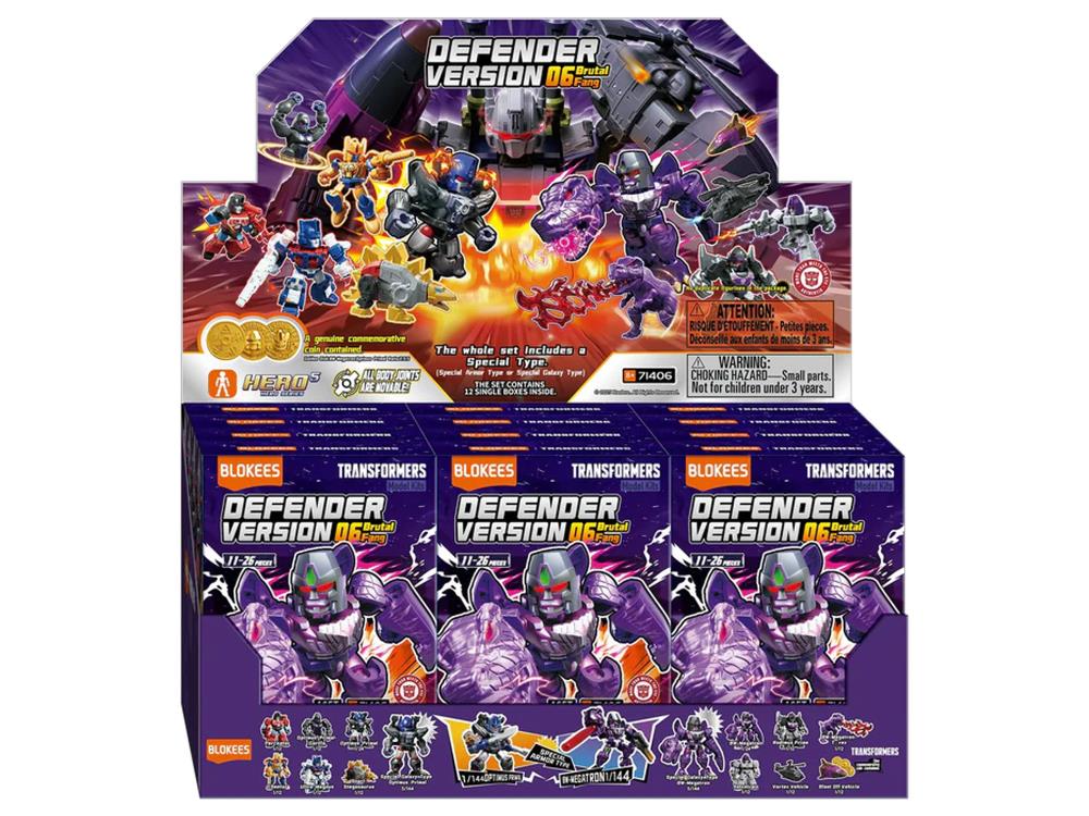 Transformers Defender Version Vol. 6 Brutal Fang Box of 12 Random Model Kits Gallery Image 18