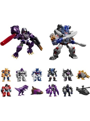 Transformers Defender Version Vol. 6 Brutal Fang Box of 12 Random Model Kits Gallery Image 2