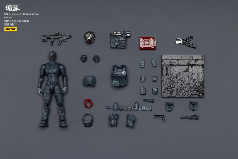 Dark Source UNSC Faceless Squad 1/25 Scale Action Figure Set Gallery Image 16