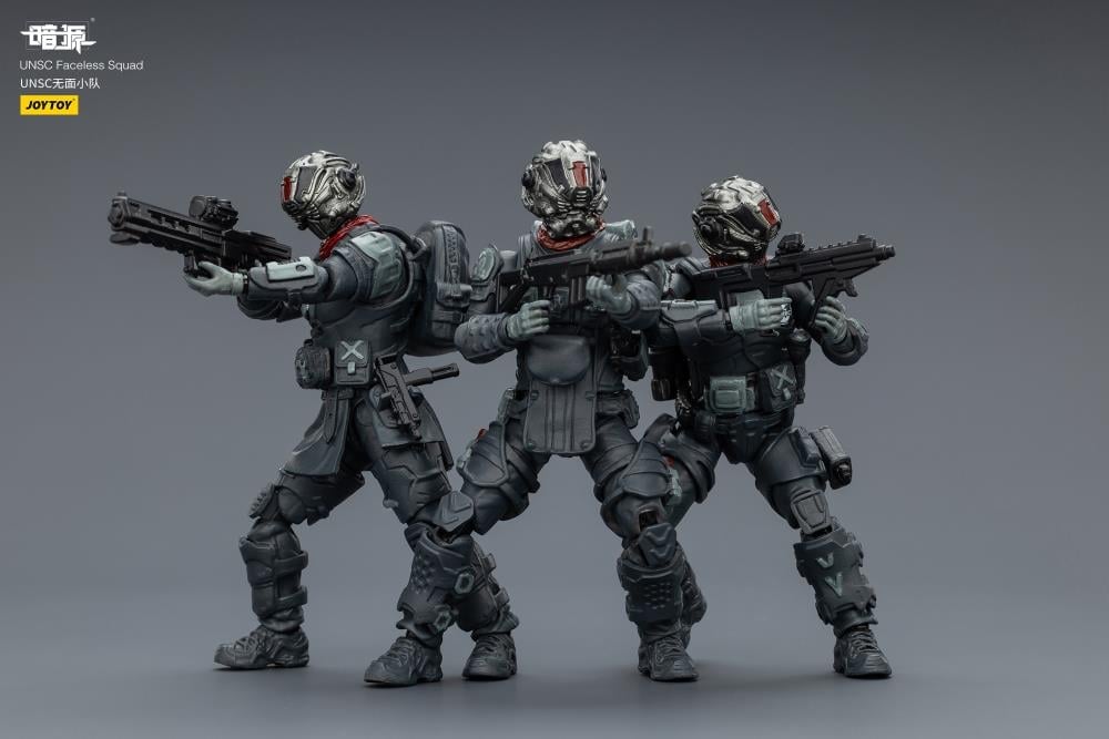 Dark Source UNSC Faceless Squad 1/25 Scale Action Figure Set Gallery Image 6