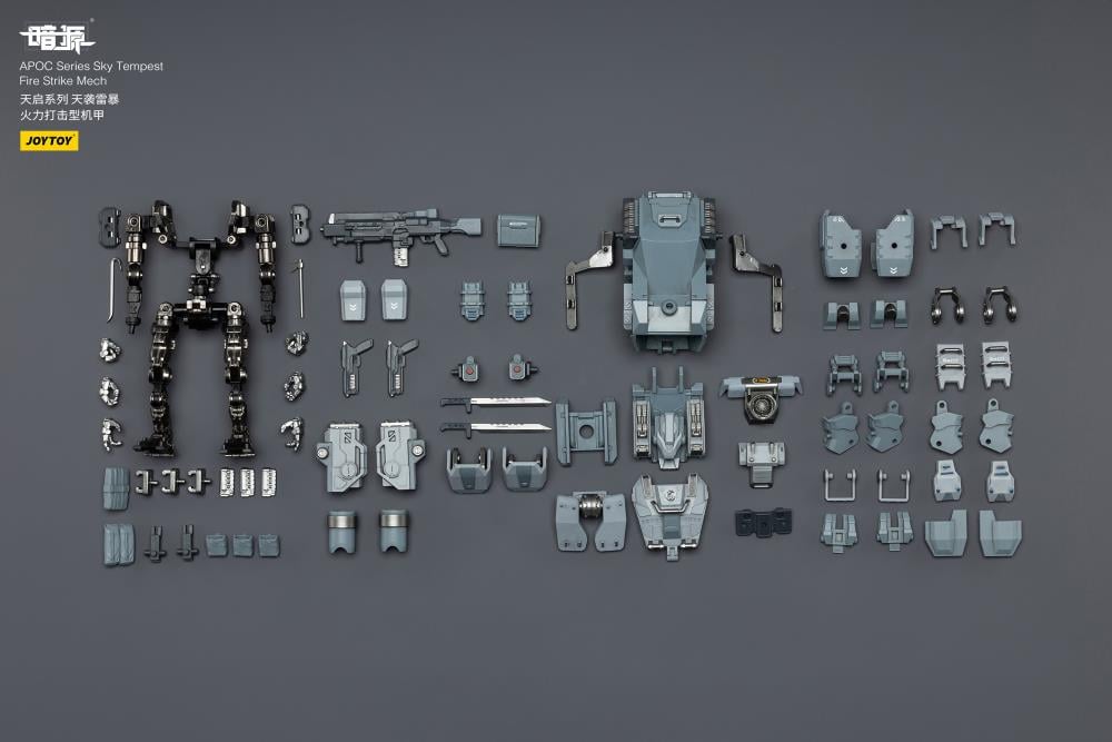 Dark Source APOC Sky Tempest Fire Strike Mech ST-8614 1/25 Scale Action Figure Gallery Image 15