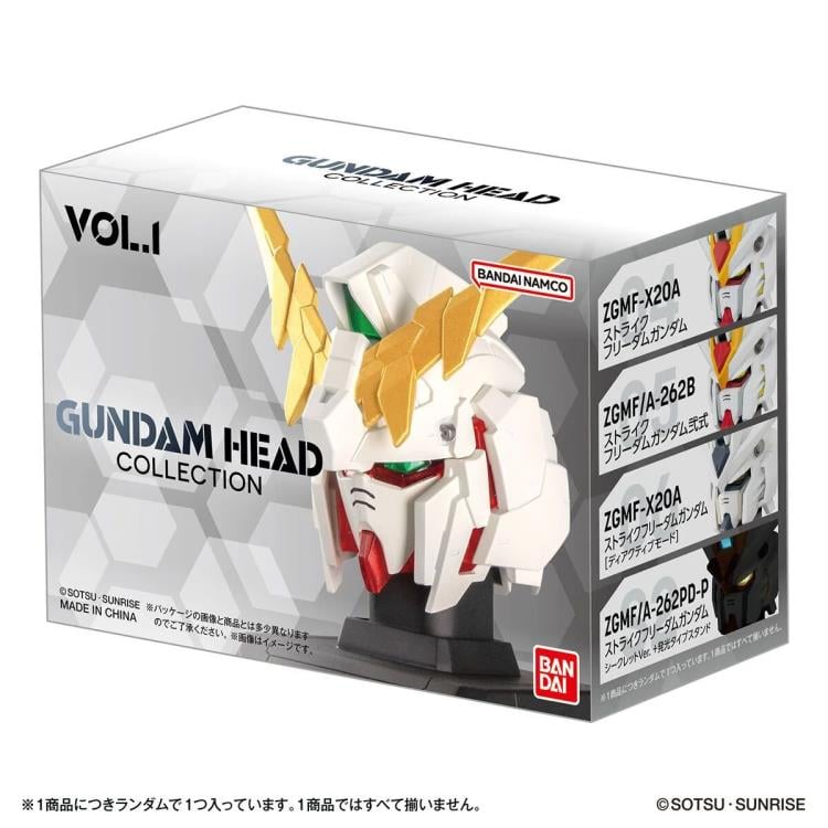 ［未開封］GUNDAM HEAD COLLECTION vol.1 BOX Mobile Suit Gundam Gundam Head Collection Vol. 1 Box of 6 Random
