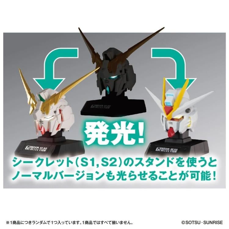 Mobile Suit Gundam Gundam Head Collection Vol. 1 Box of 6 Random