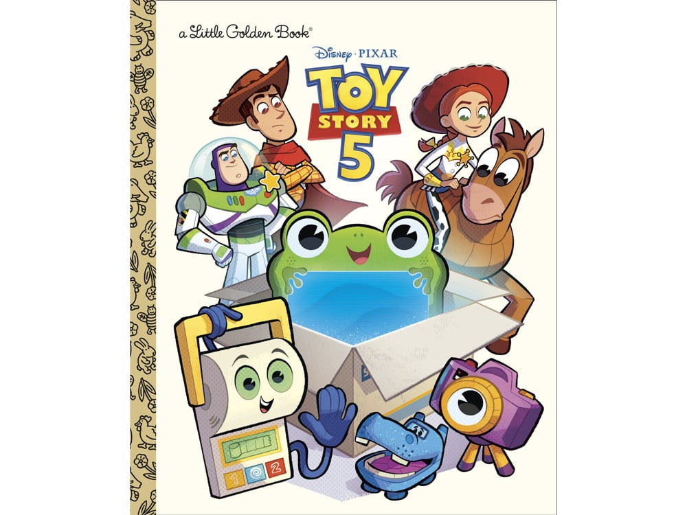 Disney Pixar Toy Story 5 Little Golden Book Gallery Image 1