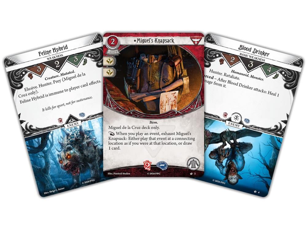 Arkham Horror The Card Game: Miguel de la Cruz - Investigator Deck