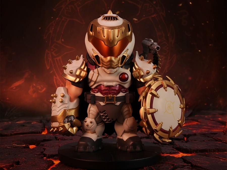 Doom: The Dark Ages Slayer (Divinity Variant) Mini Collectible Figure