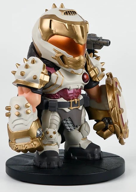 Doom: The Dark Ages Slayer (Divinity Variant) Mini Collectible Figure Gallery Image 4
