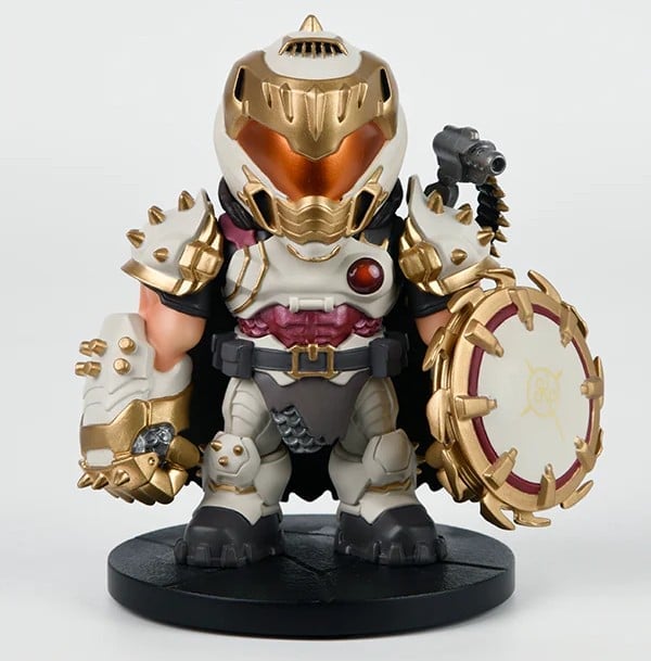 Doom: The Dark Ages Slayer (Divinity Variant) Mini Collectible Figure Gallery Image 3