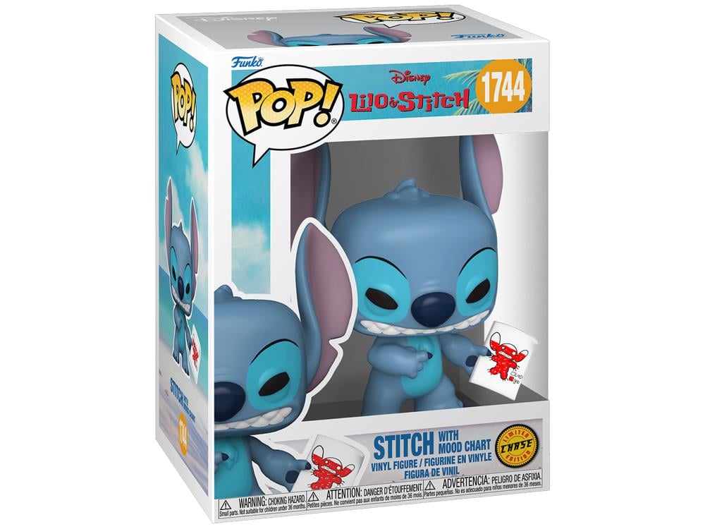 Lilo & Stitch Pop! Disney #1744 Stitch with Mood Chart (Chase) Gallery Image 3