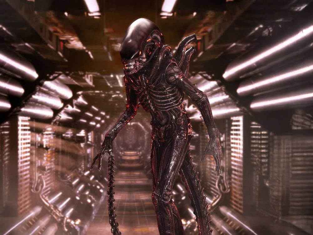 Alien Museum Masterline XL Big Chap Xenomorph 1/3 Scale Statue Gallery Image 1