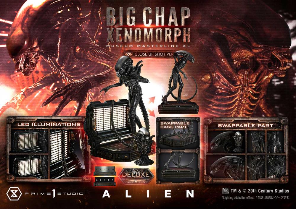 Alien Museum Masterline XL Big Chap Xenomorph (Deluxe Ver.) 1/3 Scale Statue Gallery Image 44