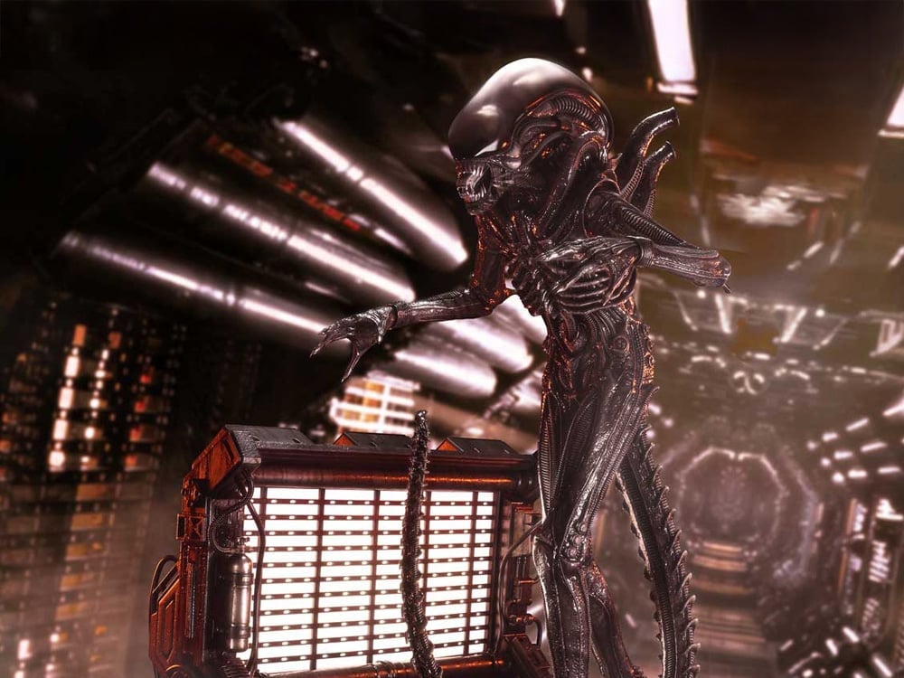 SF・ファンタジー・ホラー ALIEN BIG CHAP 1:3 SCALE STATUE Alien Museum Masterline XL Big Chap Xenomorph (Deluxe Ver.) 1/3