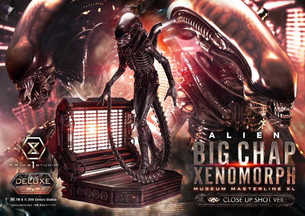 Alien Museum Masterline XL Big Chap Xenomorph (Deluxe Ver.) 1/3 Scale Statue Gallery Image 4