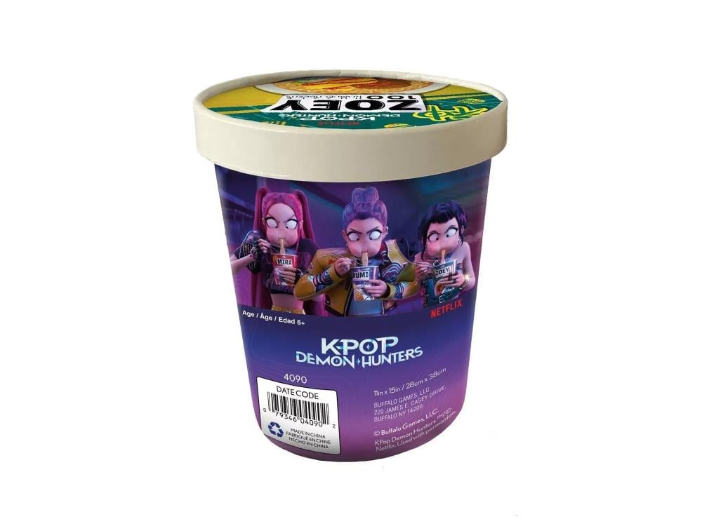 KPop Demon Hunters Zoey Ramen Cup 100-Piece Jigsaw Puzzle