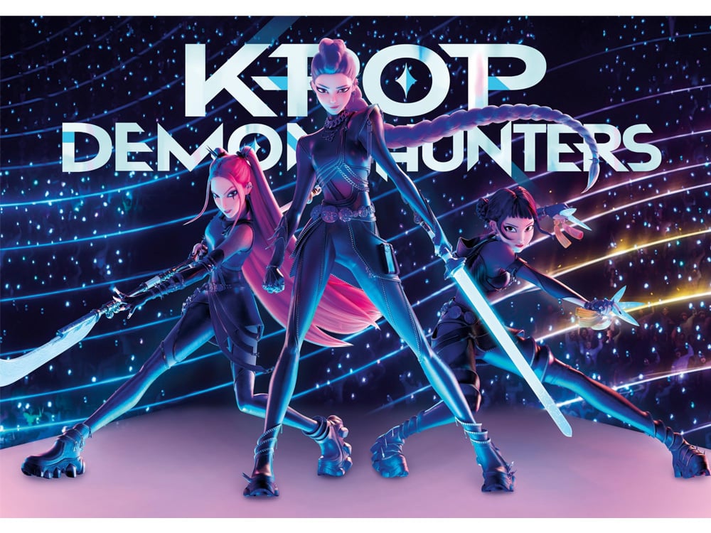 KPop Demon Hunters Huntr/x Battle Foil 500-Piece Jigsaw Puzzle Gallery Image 1