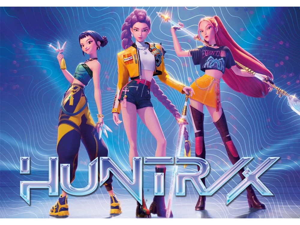 KPop Demon Hunters Huntr/x Foil 500-Piece Jigsaw Puzzle Gallery Image 1