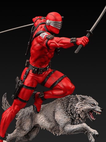 Image of G.I. Joe Snake Eyes (Deadgame Edition) 1/10 Art Scale BBTS Exclusive Limited Edition Statue