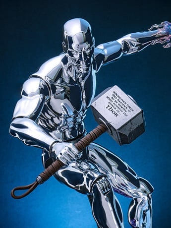 Marvel Comics CMS033 Silver Surfer 1/6th Scale Collectible Figure Gallery Image 2