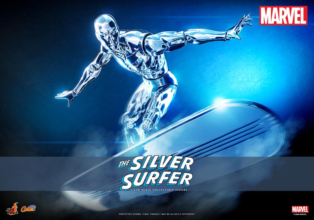 Marvel Comics CMS033 Silver Surfer 1/6th Scale Collectible Figure Gallery Image 4