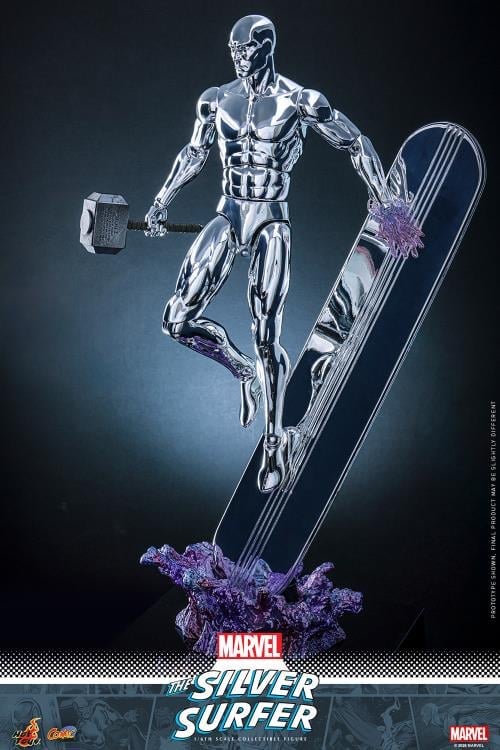 Marvel Comics CMS033 Silver Surfer 1/6th Scale Collectible Figure Gallery Image 10