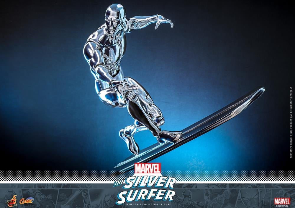 Marvel Comics CMS033 Silver Surfer 1/6th Scale Collectible Figure Gallery Image 13