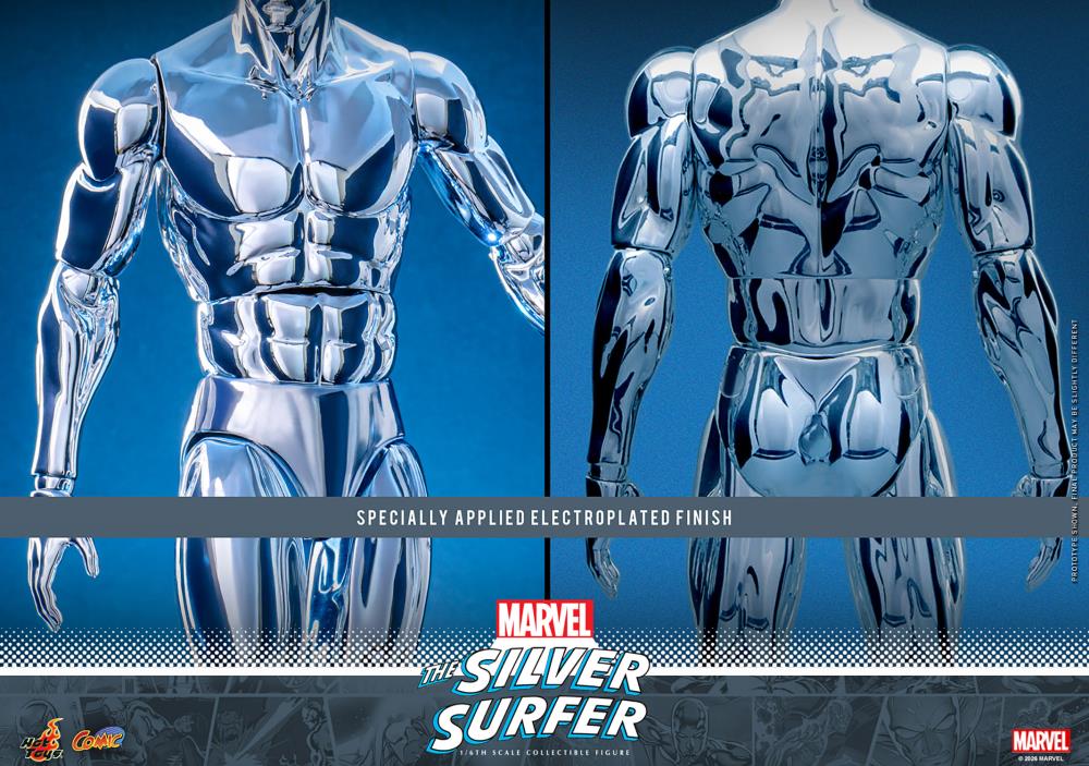 Marvel Comics CMS033 Silver Surfer 1/6th Scale Collectible Figure Gallery Image 18