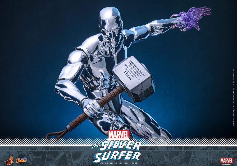 Marvel Comics CMS033 Silver Surfer 1/6th Scale Collectible Figure Gallery Image 16