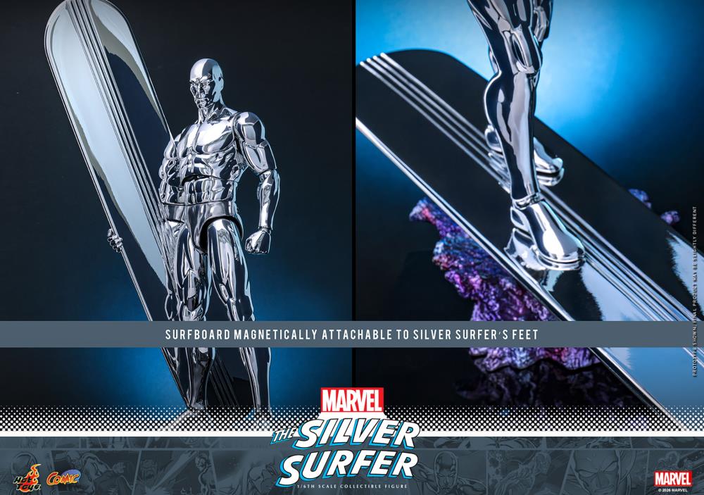 Marvel Comics CMS033 Silver Surfer 1/6th Scale Collectible Figure Gallery Image 17