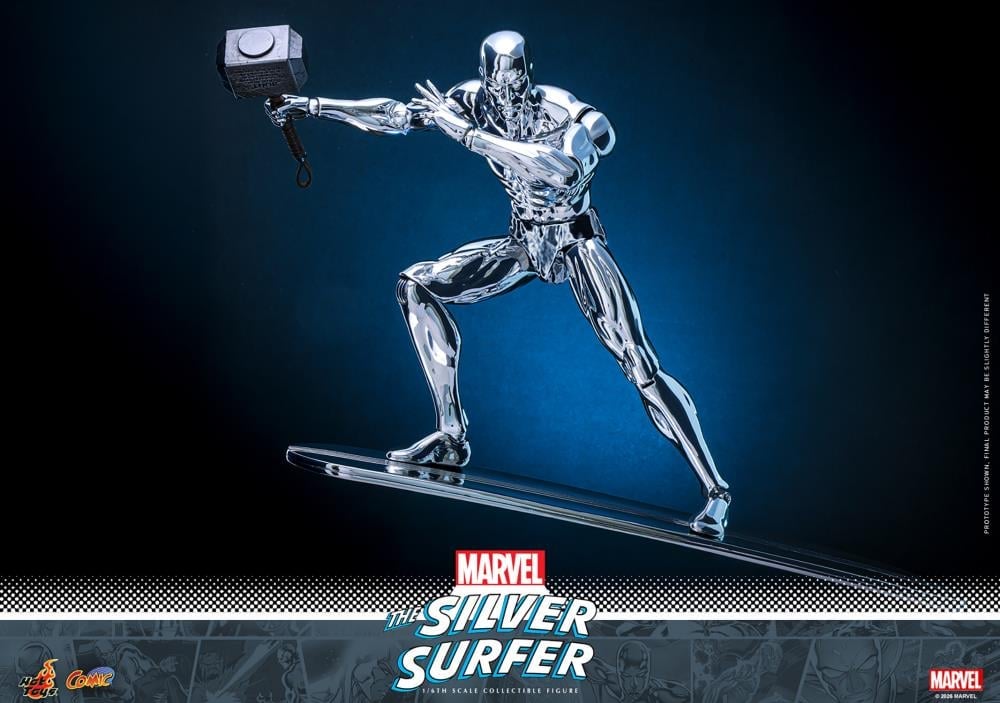 Marvel Comics CMS033 Silver Surfer 1/6th Scale Collectible Figure Gallery Image 15