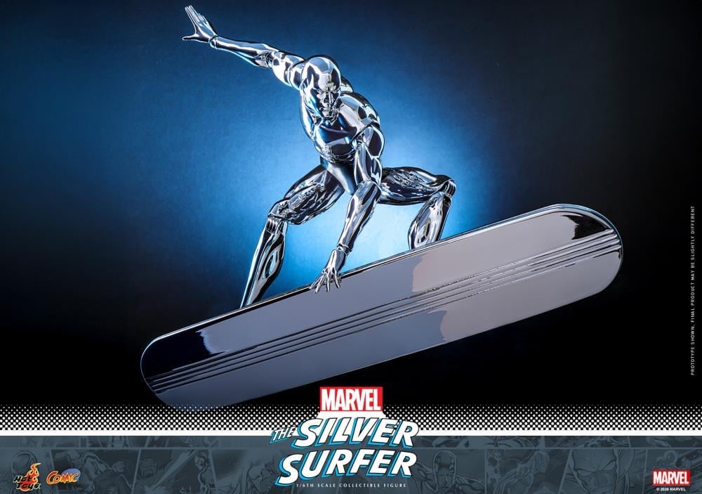 Marvel Comics CMS033 Silver Surfer 1/6th Scale Collectible Figure Gallery Image 14