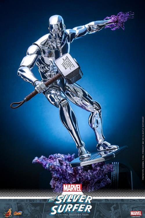 Marvel Comics CMS033 Silver Surfer 1/6th Scale Collectible Figure Gallery Image 3