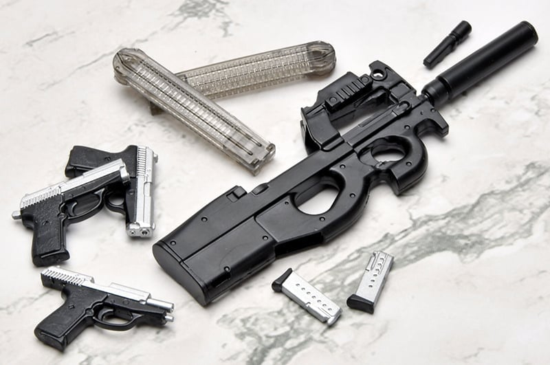 Little Armory x Gunslinger Girl LA-GG01 Henrietta P90 P239 Types 1/12 Scale Accessory Set Gallery Image 7