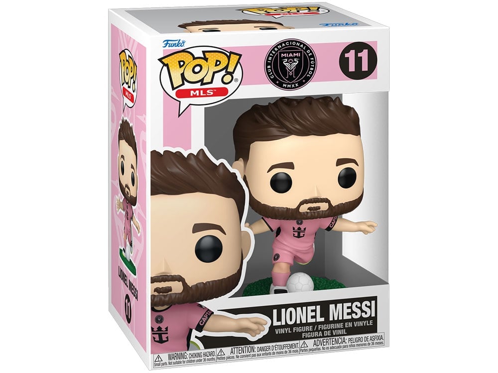 Inter Miami CF Pop! MLS #11 Lionel Messi (Pink) Gallery Image 3