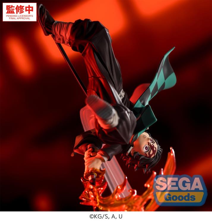 Demon Slayer: Kimetsu no Yaiba Luminasta Tanjiro Kamado (Hinokami Kagura Setting Sun Transformation) Figure Gallery Image 5