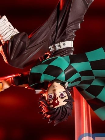 Demon Slayer: Kimetsu no Yaiba Luminasta Tanjiro Kamado (Hinokami Kagura Setting Sun Transformation) Figure Gallery Image 2