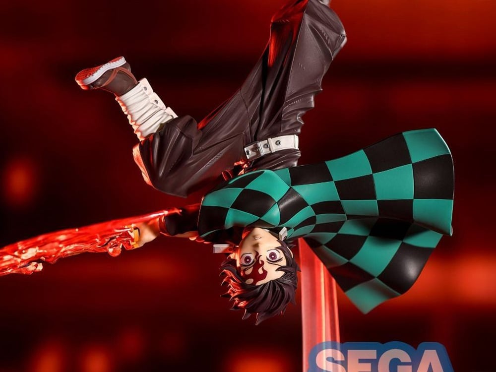 Demon Slayer: Kimetsu no Yaiba Luminasta Tanjiro Kamado (Hinokami Kagura Setting Sun Transformation) Figure Gallery Image 1