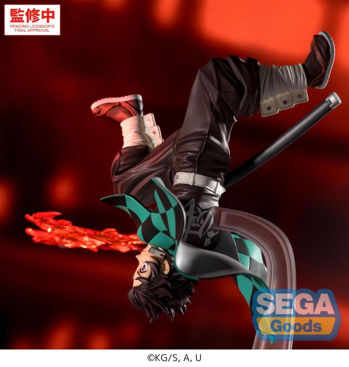 Demon Slayer: Kimetsu no Yaiba Luminasta Tanjiro Kamado (Hinokami Kagura Setting Sun Transformation) Figure Gallery Image 4