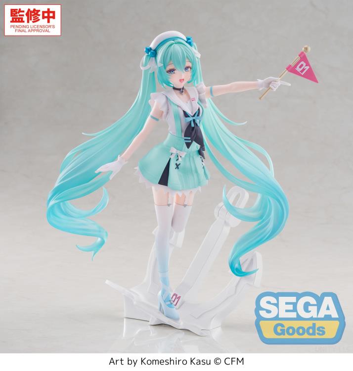Vocaloid Miku figure kostum pelaut