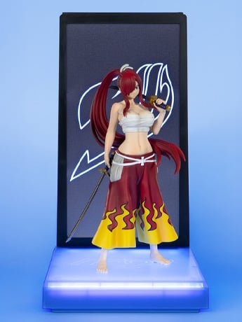 Fairy Tail NEON Erza Scarlet Lighted Display Figure Gallery Image 2