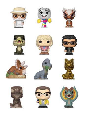 Jurassic Park Bitty Pop! Box of 24 Random Figures Gallery Image 2