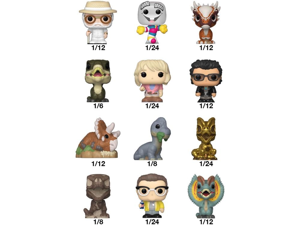 Jurassic Park Bitty Pop! Box of 24 Random Figures Gallery Image 3