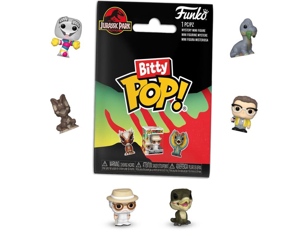 Jurassic Park Bitty Pop! Box of 24 Random Figures Gallery Image 5
