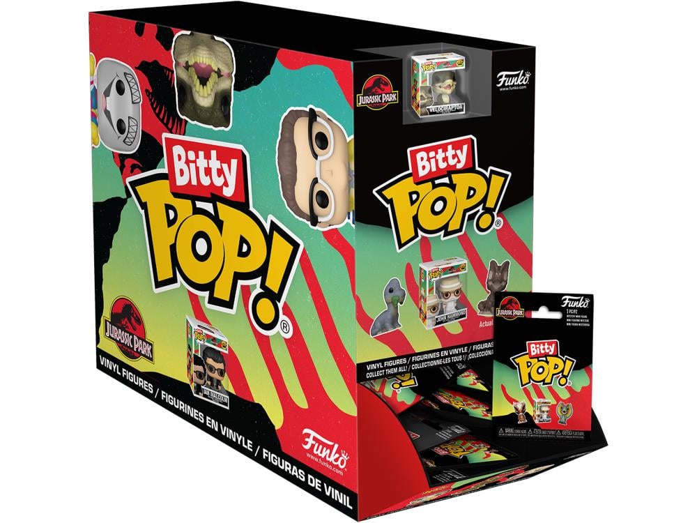 Jurassic Park Bitty Pop! Box of 24 Random Figures Gallery Image 6