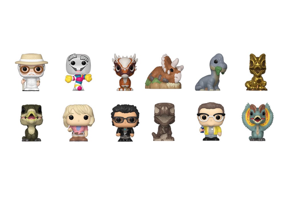 Jurassic Park Bitty Pop! Box of 24 Random Figures Gallery Image 1