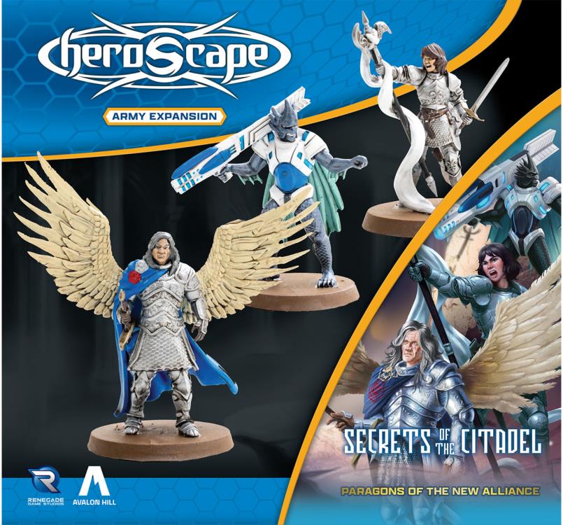 Heroscape: Secrets of the Citadel Paragons of the New Alliance Army Expedition Expansion (Unpainted) Gallery Image 3