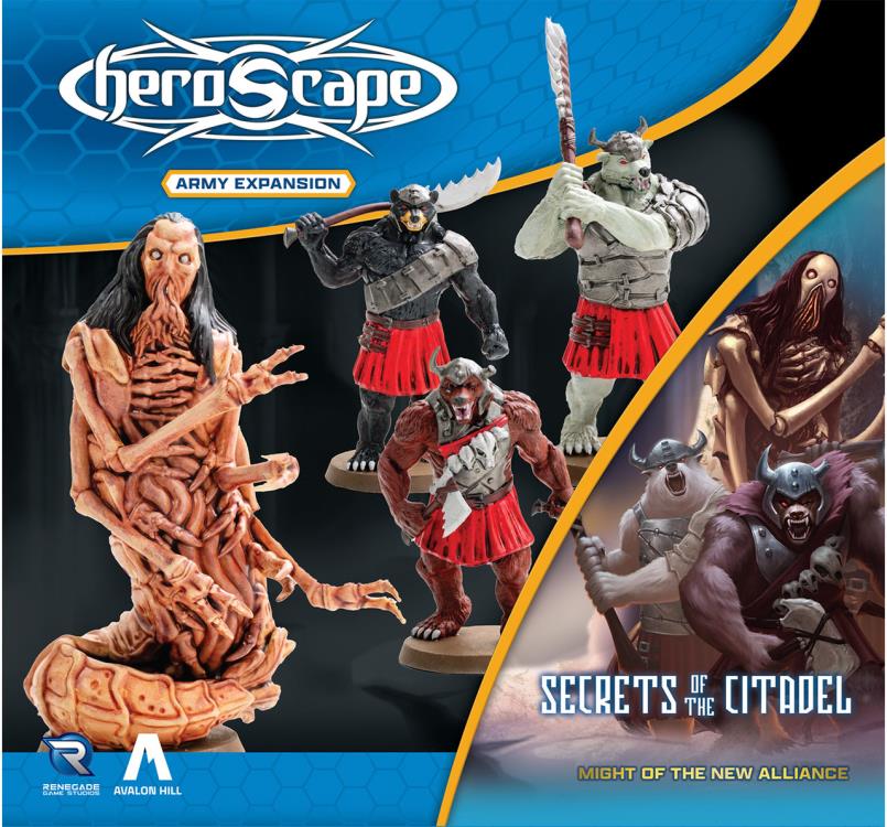 Heroscape: Secrets of the Citadel Might of the New Alliance Army Expedition Expansion (Unpainted) Gallery Image 3