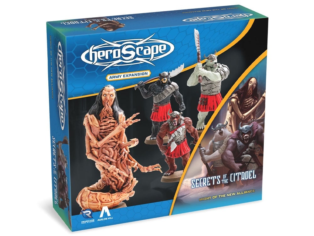 Heroscape: Secrets of the Citadel Might of the New Alliance Army Expedition Expansion (Unpainted) Gallery Image 1