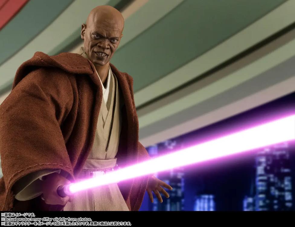 Star Wars: Revenge of the Sith S.H.Figuarts Mace Windu (Classic Ver.) Exclusive Action Figure Gallery Image 10