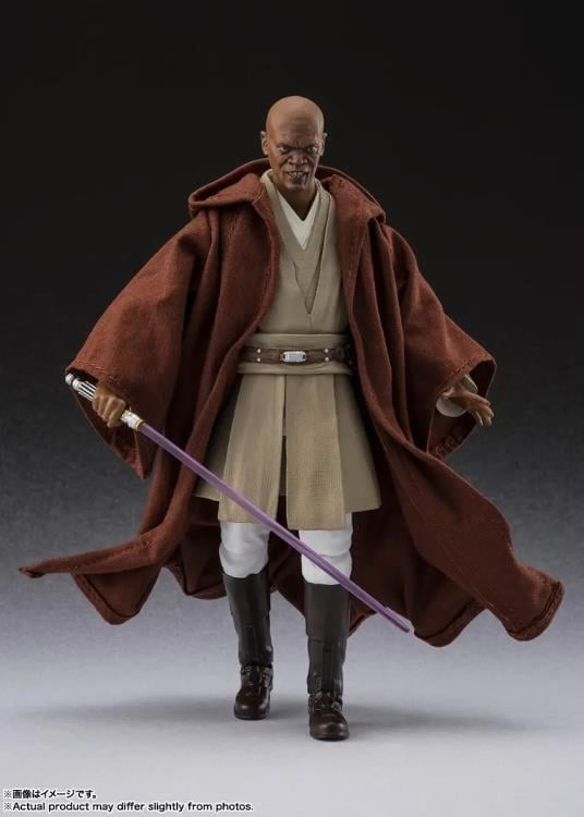 Star Wars: Revenge of the Sith S.H.Figuarts Mace Windu (Classic Ver.) Exclusive Action Figure Gallery Image 4